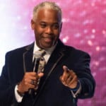 Bishop Dale Bronner speaking at Heart of God Church (Singapore)