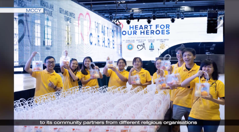Heart of God Church on Mediacorp Channel 5 News: Heart for Our Heroes Initiative